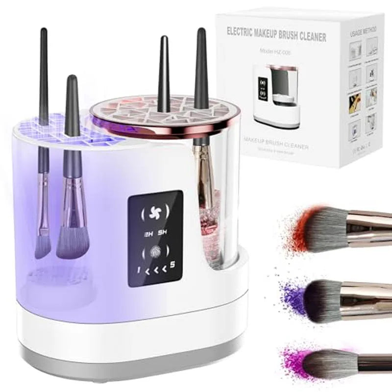 LumiSonic™ 3-in-1 Electric Makeup Brush Cleaner & Dryer