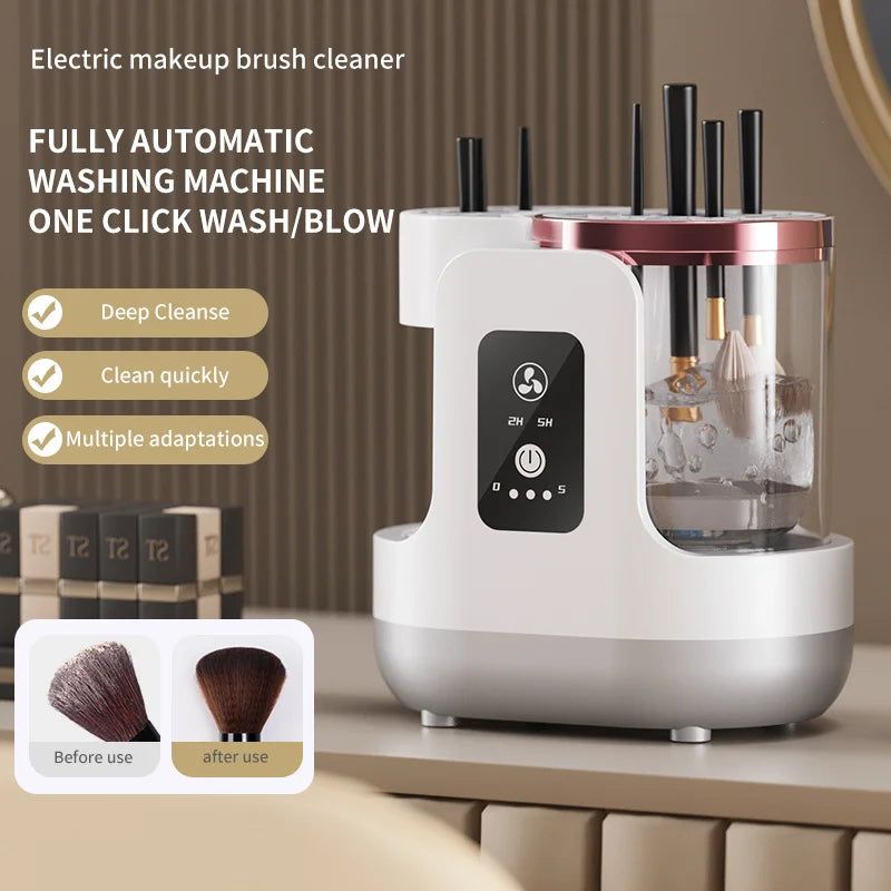 LumiSonic™ 3-in-1 Electric Makeup Brush Cleaner & Dryer